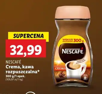 Lidl Kawa Nescafe crema oferta