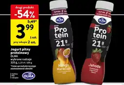 Intermarche Jogurt mango marakuja Olma high protein oferta