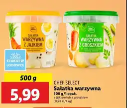 Lidl Sałatka warzywna z groszkiem Chef select oferta