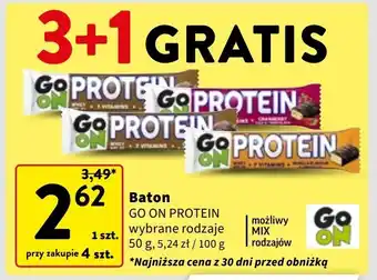 Intermarche Baton proteinowy żurawinowy 25% Sante go on! protein oferta