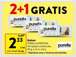 Intermarche Baton chrupiące ciasteczko Purella superfoods Purella food oferta