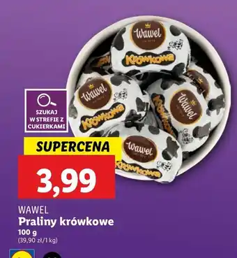 Lidl Czekoladki z kremem karmelowym Wawel oferta