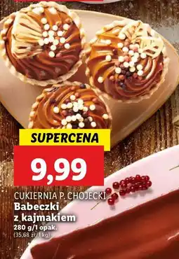 Lidl Babeczki z kajmakiem Chojecki oferta