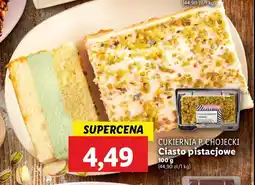 Lidl Ciasto pistacjowe Chojecki oferta