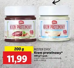 Lidl Krem proteinowy Mister choc oferta