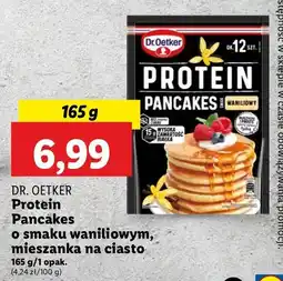 Lidl Pancakes waniliowe proteinowe Dr. oetker oferta