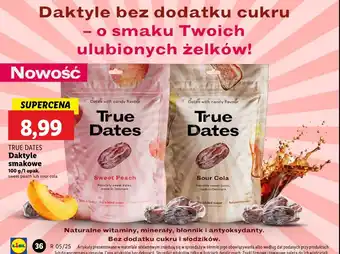 Lidl Daktyle sour cola True dates oferta