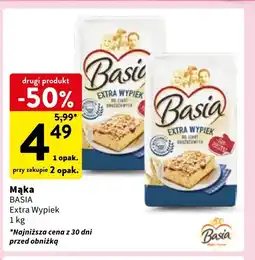 Intermarche Mąka extra wypiek Basia oferta