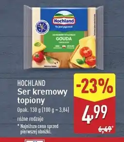 ALDI Ser topiony gouda Hochland oferta