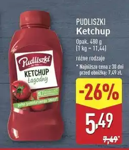 ALDI Ketchup łagodny Pudliszki oferta