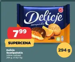 Netto Ciastka z galaretką pomarańczową Delicje szampańskie oferta