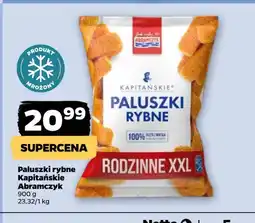 Netto Paluszki rybne kapitańskie Abramczyk oferta