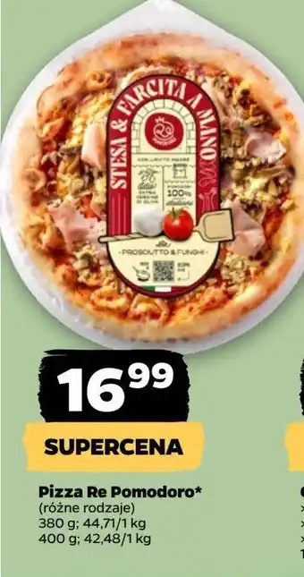 Netto Pizza prosciutto & fungi Re pomodoro oferta