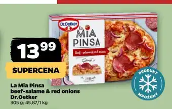 Netto Pinsa z salami Dr. oetker oferta