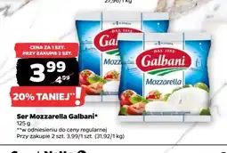 Netto Ser mozzarella Galbani oferta