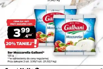 Netto Ser mozzarella Galbani oferta