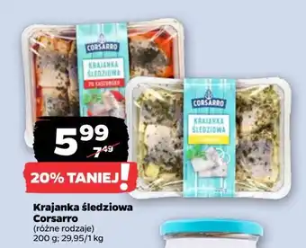 Netto Krajanka śledziowa z suszonymi pomidorami Corsarro oferta