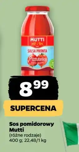 Netto Sos salsa z pomidorów pizzutello Mutti oferta