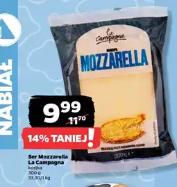 Netto Ser mozzarella La campagna oferta