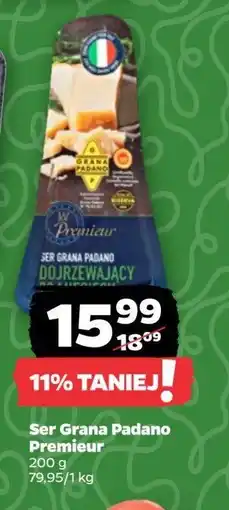 Netto Ser grana padano Premieur oferta