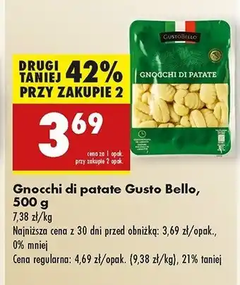 Biedronka Gnocchi di patate Gustobello oferta