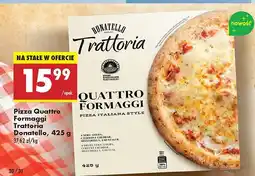 Biedronka Pizza quattro formaggi Donatello pizza oferta