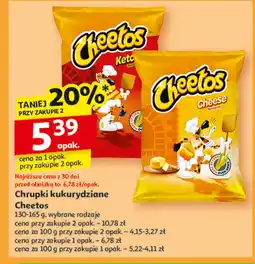 Auchan Chrupki cheese Cheetos Frito lay cheetos oferta