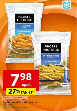 Auchan Frytki proste do oleju Iglotex proste historie oferta