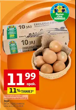 Auchan Jaja ekologiczne kl. a Auchan pewni dobrego oferta