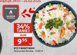 Auchan Ryż biały z warzywami Auchan oferta