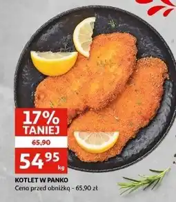 Auchan Kotlet w panko oferta