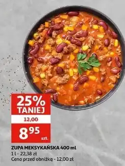 Auchan Zupa meksykańska oferta