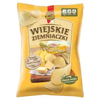 Kaufland Wiejskie Ziemniaczki Chipsy ziemniaczane masło z solą 130 g oferta