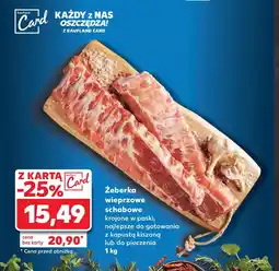 Kaufland Żeberka wieprzowe Kaufland oferta