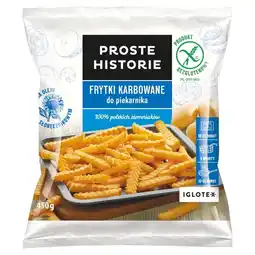 Kaufland Proste Historie Frytki karbowane do piekarnika 450g oferta