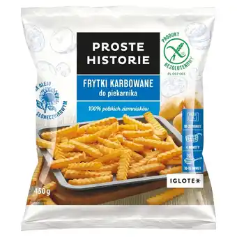 Kaufland Proste Historie Frytki karbowane do piekarnika 450g oferta