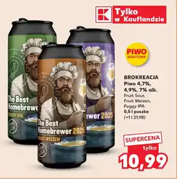 Kaufland Piwo BROKREACJA oferta