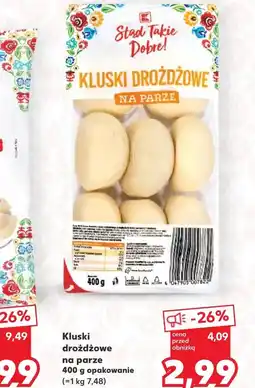 Kaufland Kluski na parze K-Stąd Takie Dobre oferta