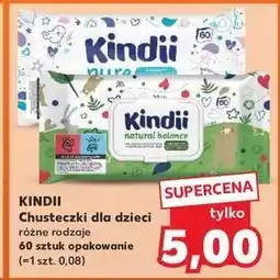 Kaufland Chusteczki wilgotne natural balance Cleanic Kindii oferta