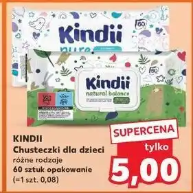 Kaufland Chusteczki wilgotne natural balance Cleanic Kindii oferta