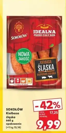 Kaufland Kiełbasa śląska Sokołów oferta