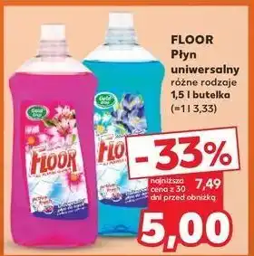 Kaufland Płyn uniwersalny kwiaty gór Gold Drop Floor oferta