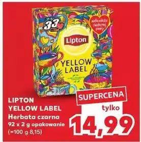 Kaufland Herbata Lipton Yellow Label Tea oferta