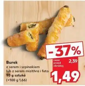 Kaufland Burek ze szpinakiem oferta