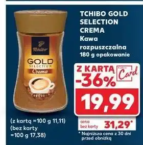 Kaufland Kawa Tchibo Gold Selection & Crema oferta