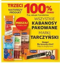 Kaufland Kabanosy pieczone wieprzowe Tarczyński oferta