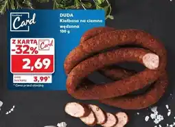 Kaufland Kiełbasa na ciemno wędzona Silesia Duda oferta