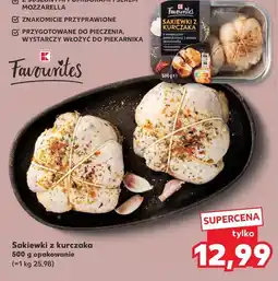 Kaufland Sakiewki z kurczaka pomidorami i serem mozzarella K-Classic Favourites oferta