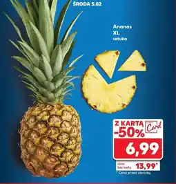 Kaufland Ananas xl oferta