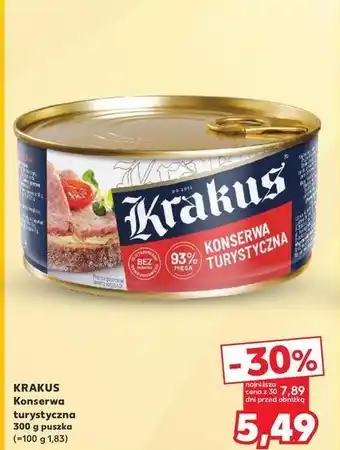 Kaufland Konserwa turystyczna Krakus Animex oferta